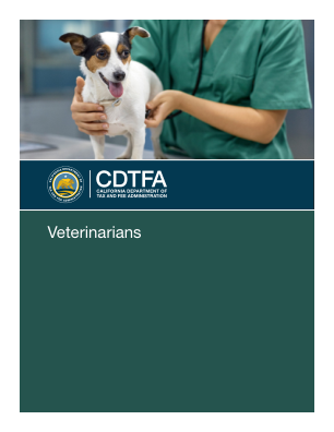 兽医 - CDTFA